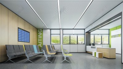 现代医院护士站3D模型下载